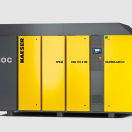 Integrated compressed air dryer options